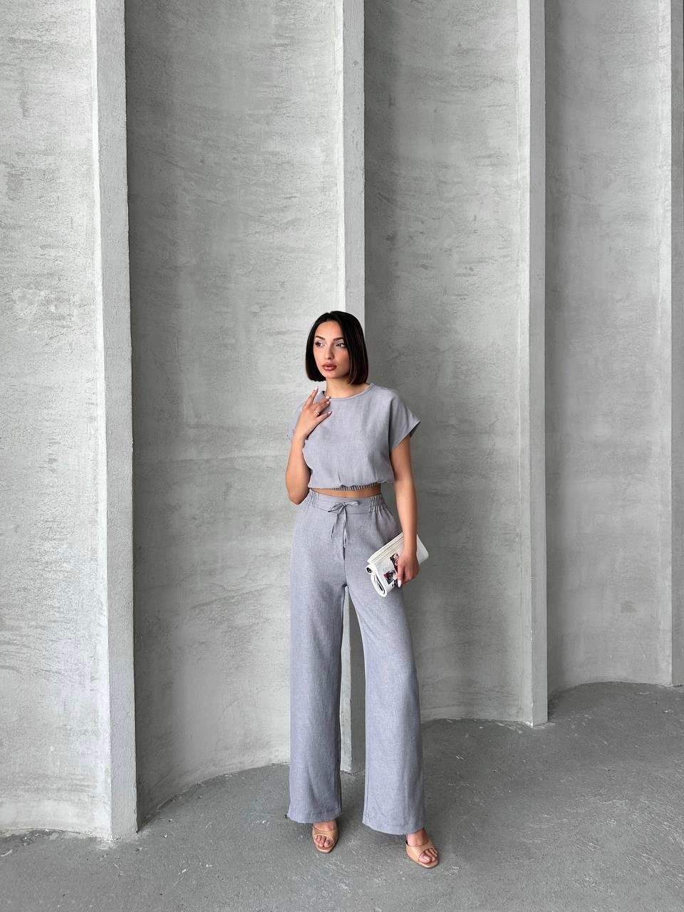 Bluz pantolon takım s255057 - Lisinya