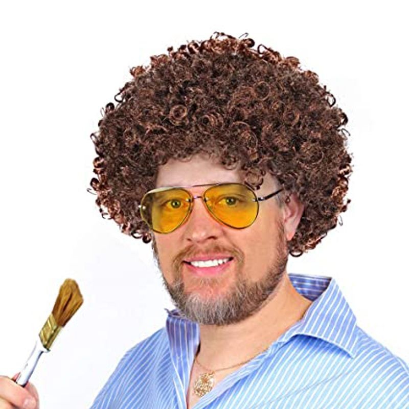 Bob Ross Bonus Peruk Kahverengi Renk 120 gr Bob Ross Bonus Peruk Kahverengi Renk 120 gr (Lisinya)