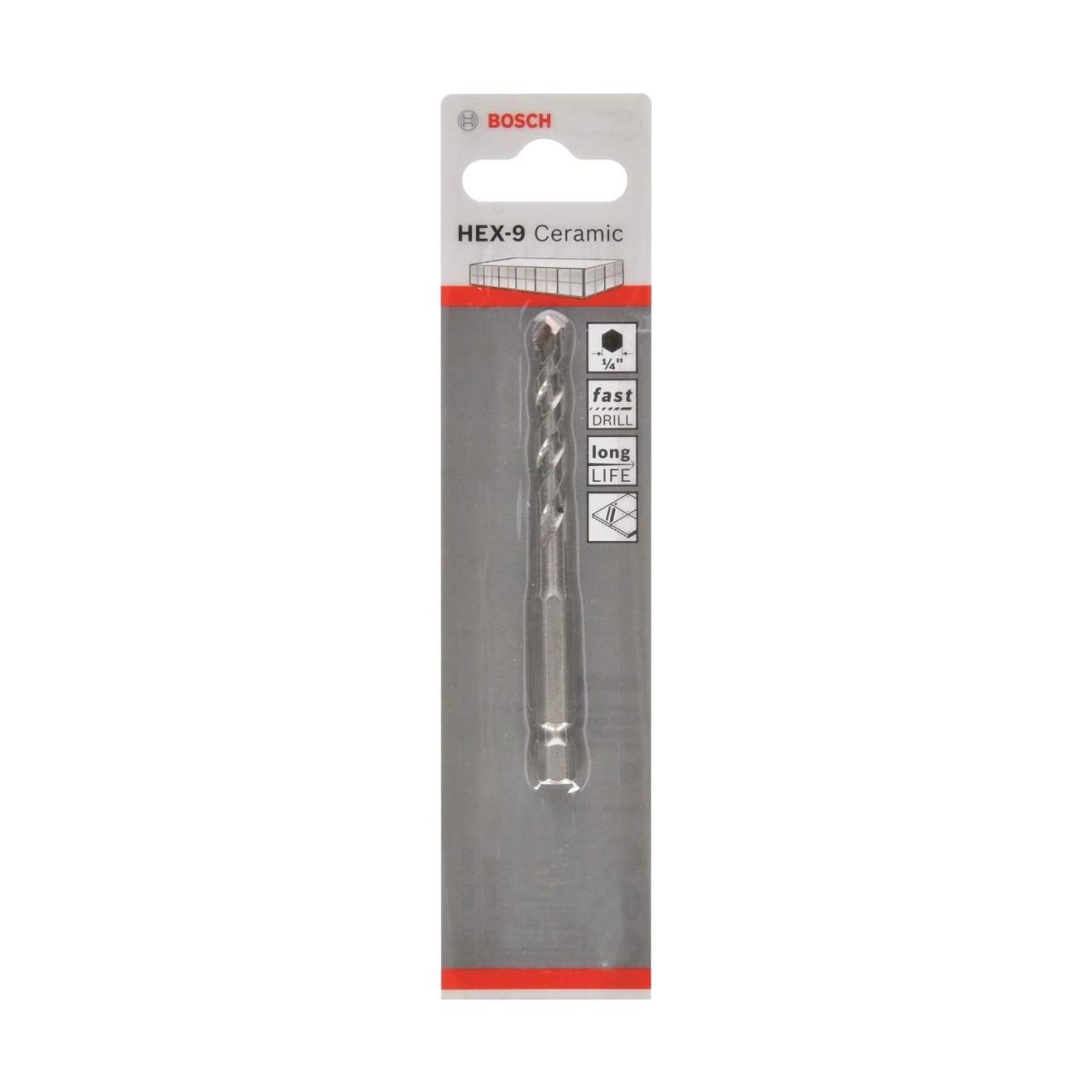HEX-9 Ceremic Matkap Ucu 10X90 mm Lisinya202 Bosch HEX-9 Ceremic Matkap Ucu 10X90 mm