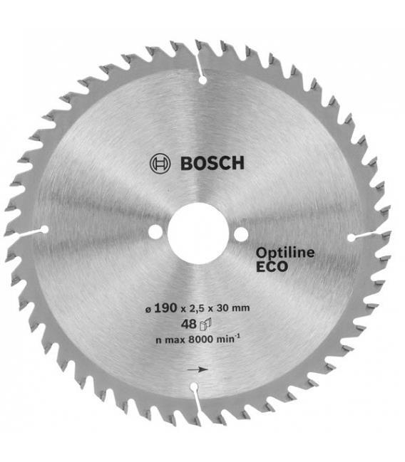 Lisinya202 Bosch Optine Eco Daire Testere Bıçağı 190x30 mm 48 Diş 2 608 641 790