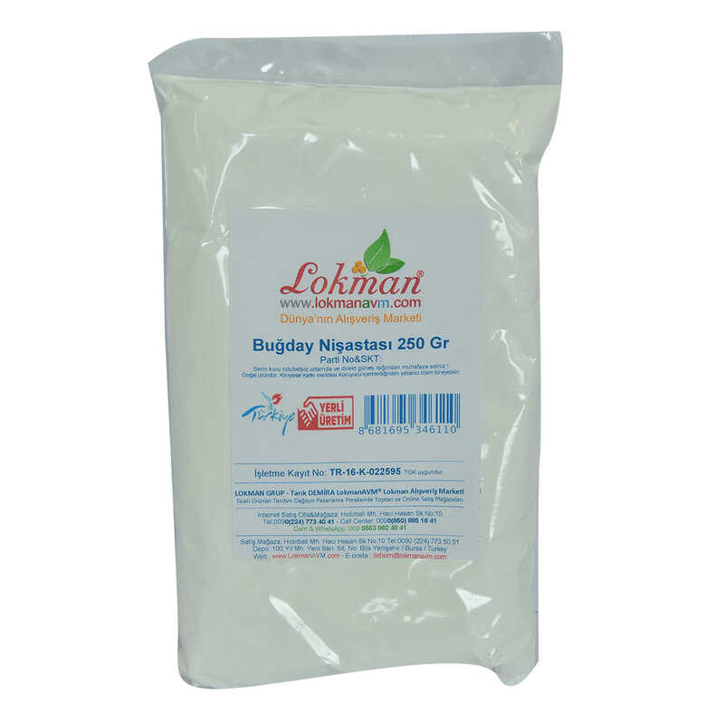 Lisinya214 Buğday Nişastası 250 Gr Paket