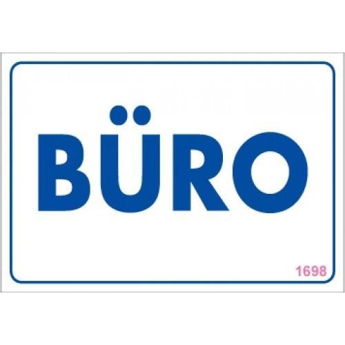 Lisinya202 Büro Uyarı Levhası 17,5x25 KOD:1698