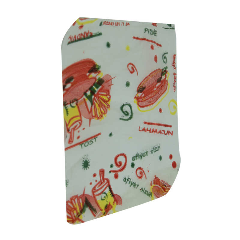 Lisinya214 Bursburger Döner Hamburger Sandviç Hışır Poşeti 13X14 2000 Adet
