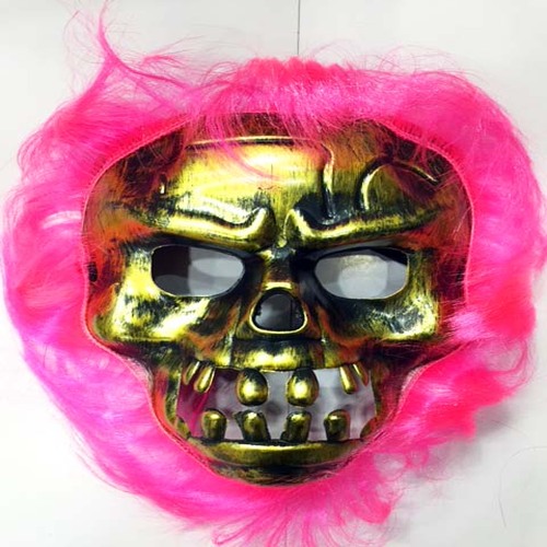 Cadılar Bayramı Pembe Saçlı Maske Cadılar Bayramı Pembe Saçlı Maske (Lisinya)