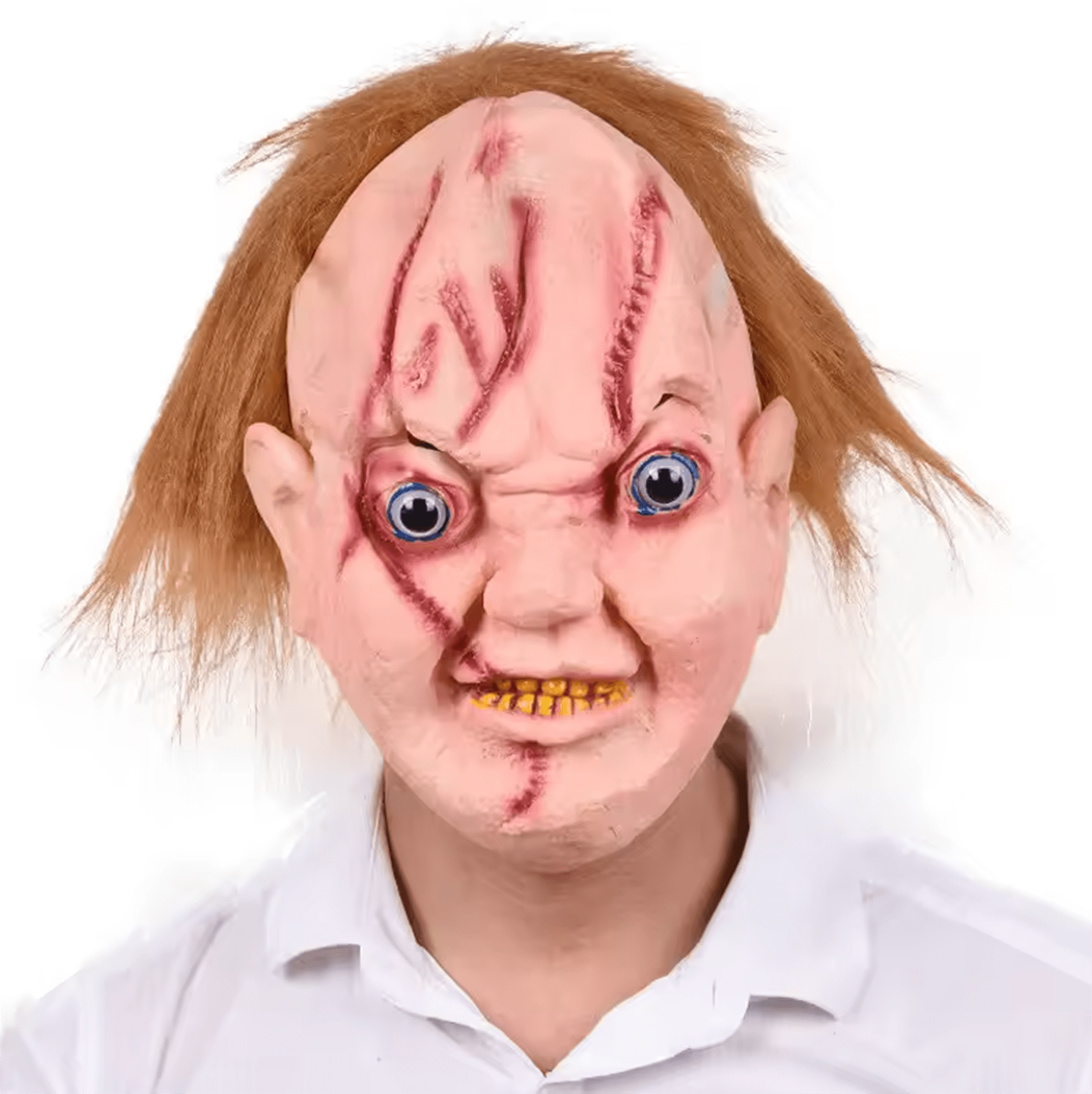 Çaki Maskesi Kahverengi Saçlı Lateks Et Chucky Çaki Maskesi (Lisinya) Çaki Maskesi Kahverengi Saçlı Lateks Et Chucky Çaki Maskesi (Lisinya)