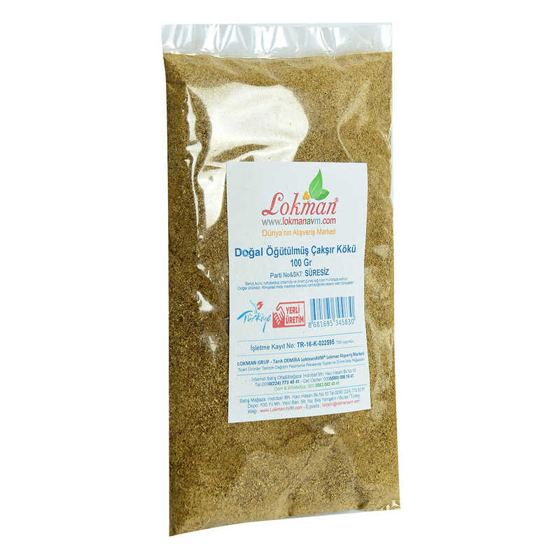Çakşır Kökü Doğal Öğütülmüş 100 Gr Paket - Lisinya