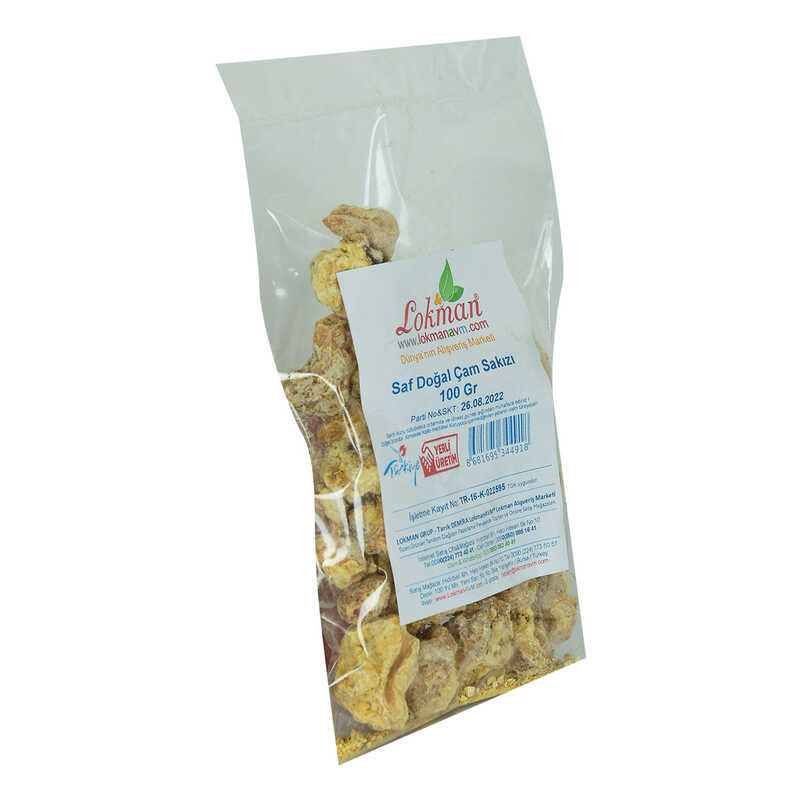 Lisinya214 Çam Sakızı Doğal 100 Gr Paket