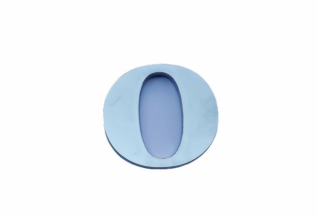 Cemax Villa Boy 0 Rakamı 8,5 cm Yapışkanlı - Lisinya