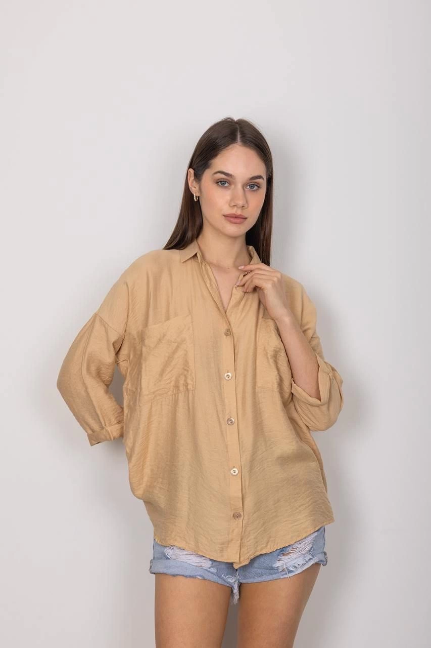 Cepli salaş gömlek t1010 - Lisinya