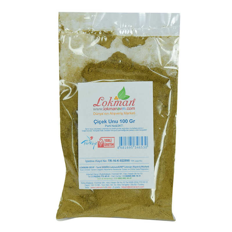 Lisinya214 Çiçek Unu 100 Gr Paket