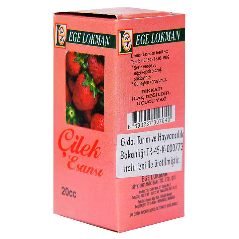 Çilek Esansı 20 cc - Lisinya
