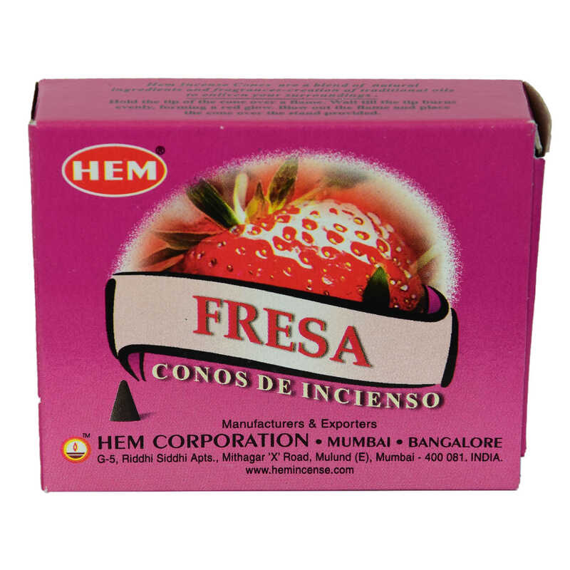 Lisinya214 Çilek Kokulu 10 Konik Tütsü - Strawberry