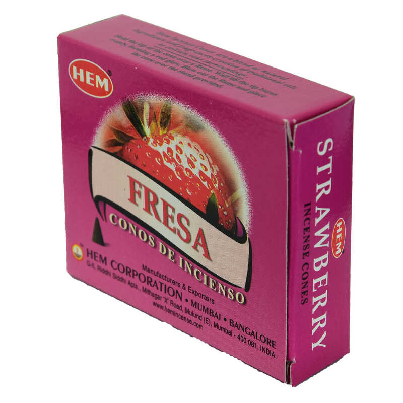 Lisinya214 Çilek Kokulu 10 Konik Tütsü - Strawberry
