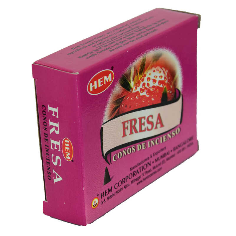 Lisinya214 Çilek Kokulu 10 Konik Tütsü - Strawberry