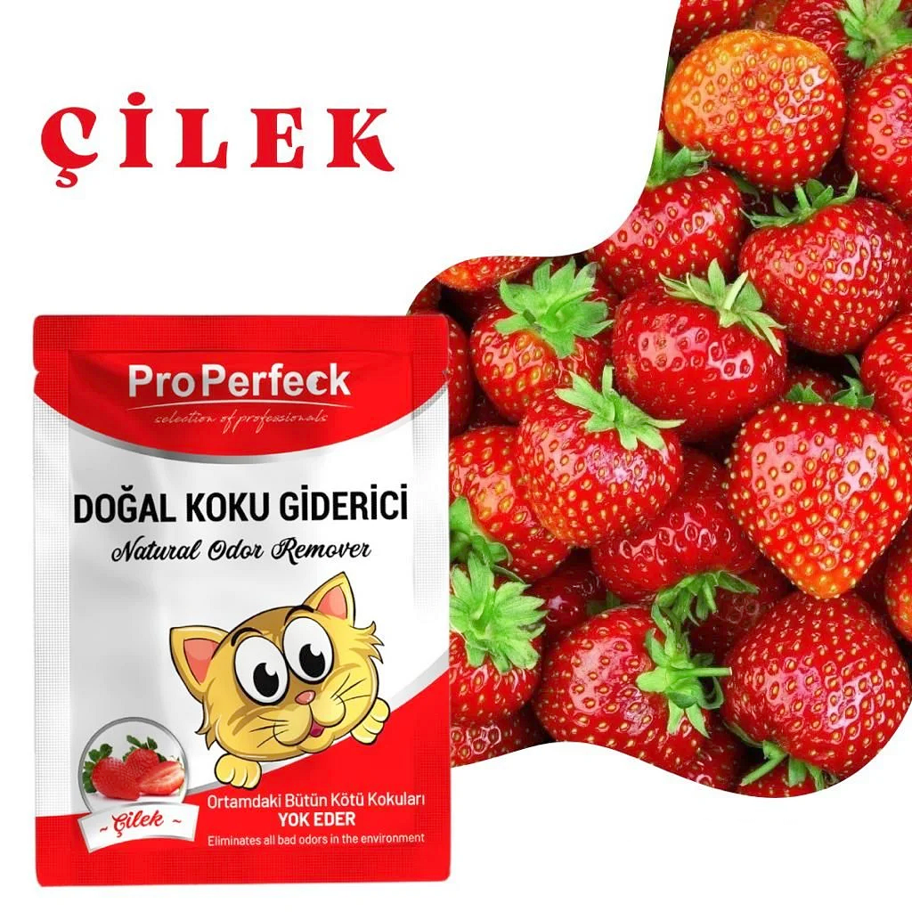Pro Perfeck Çilek Kokulu Koku 25 gr Lisinya205 Pro Perfeck Çilek Kokulu Koku Giderici 25 gr