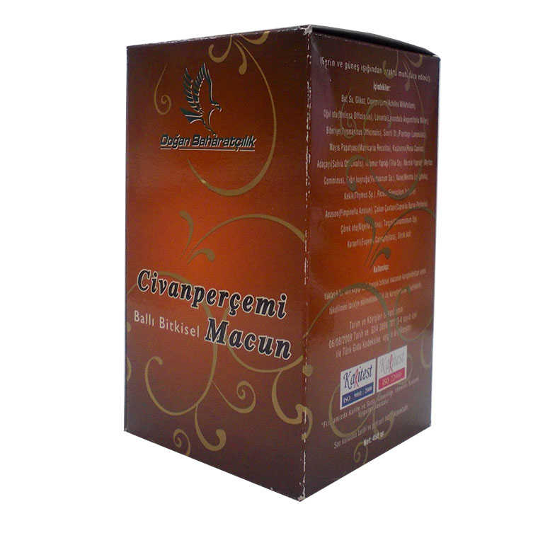 Civanperçemli Ballı sel Karışım Cam Kavanoz 450 Gr - Lisinya