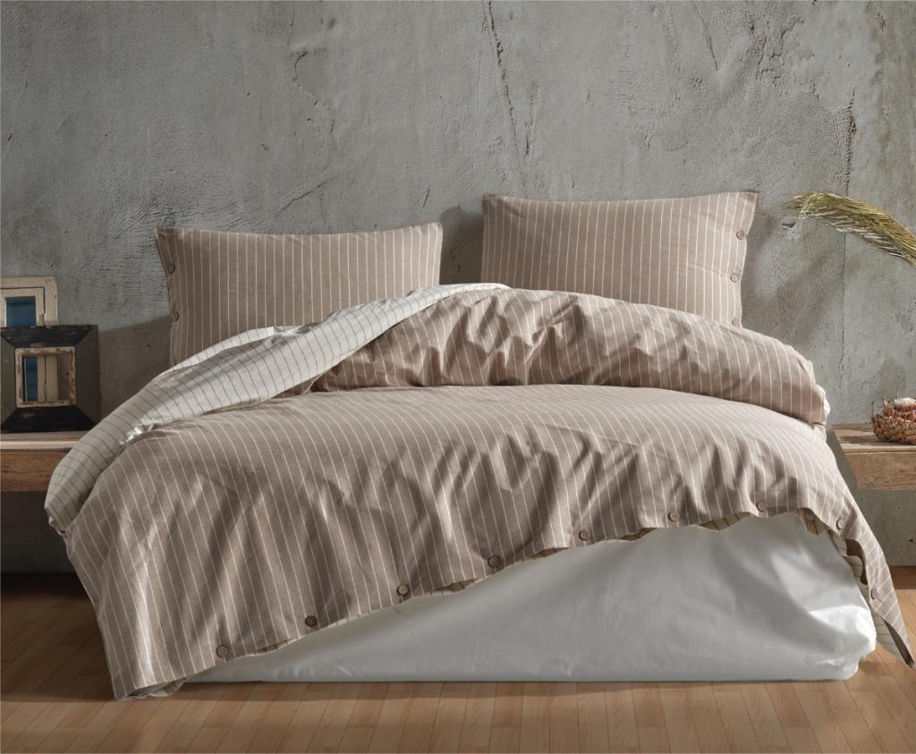 Butik Native Serisi Çift Kişilik Nevresim Takımı Norma v1 Kahve Butik Native Serisi Çift Kişilik Nevresim Takımı Norma v1 Kahve
