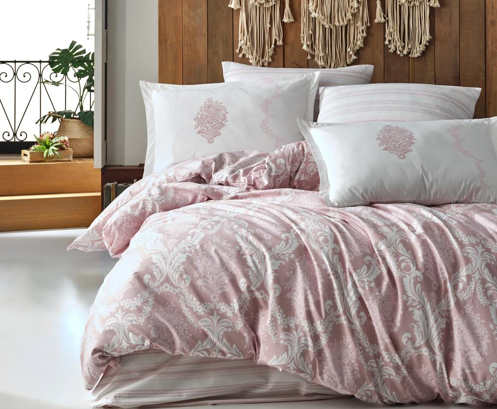 Ranforce Nevresim Takımı Çift Kişilik Fiorita v1 Pembe Ranforce Nevresim Takımı Çift Kişilik Fiorita v1 Pembe