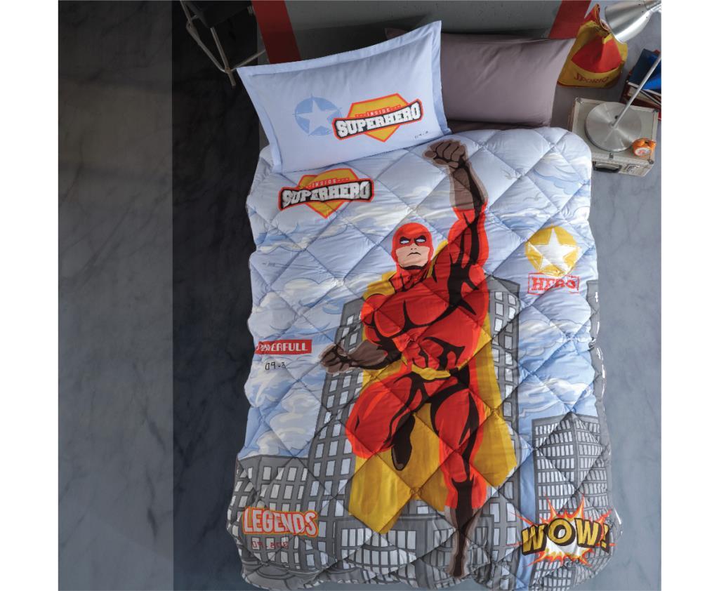 Tek Kişilik Ranforce Genç Desen Uyku Seti Superhero Tek Kişilik Ranforce Genç Desen Uyku Seti Superhero