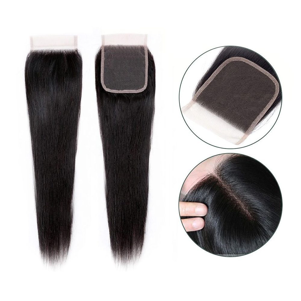 Peruk Tepesi Doğal Renk (Closure) 16inch /  (Lisinya175)