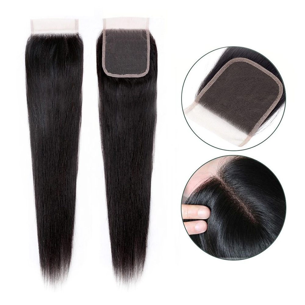 Peruk Tepesi Doğal Renk (Closure) 18inch /  (Lisinya175)