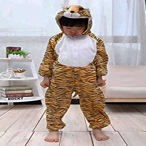 Çocuk Kaplan Kostumu - Aslan Kostümü 4-5 Yaş 100 cm Çocuk Kaplan Kostumu - Aslan Kostümü 4-5 Yaş 100 cm (Lisinya)