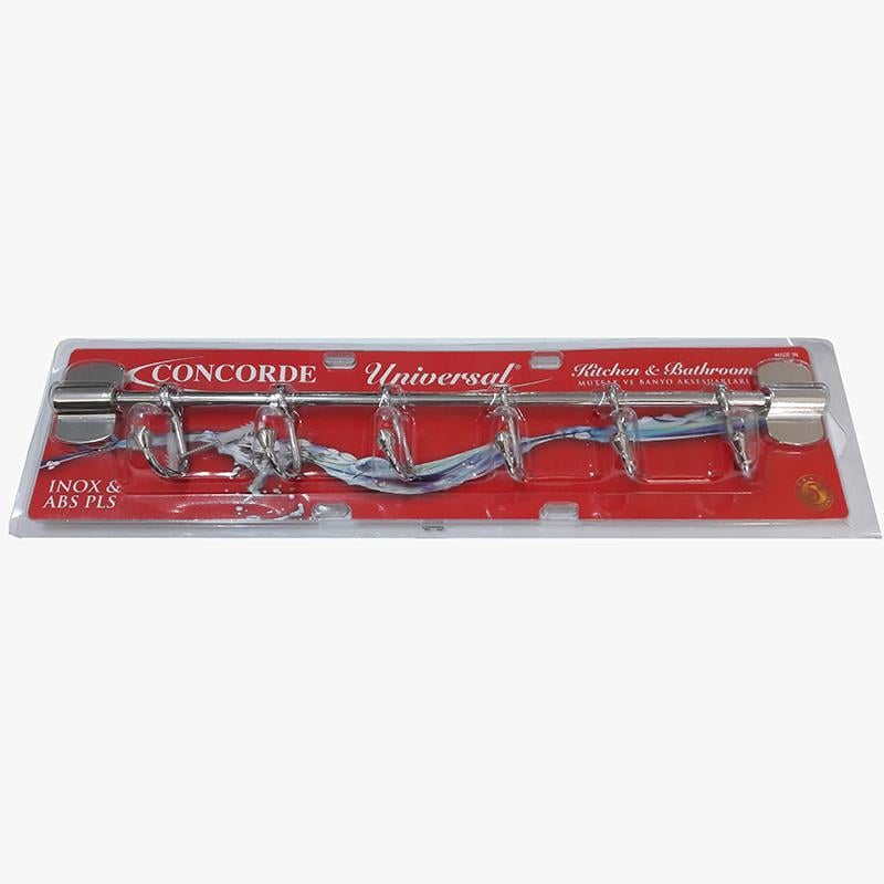 Concorde 6 Lı Krom Askılık Concorde 6 Lı Krom Askılık