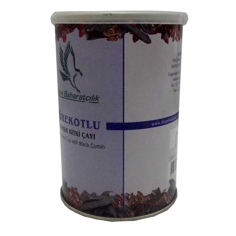 Lisinya214 Çörekotlu Karışık Bitkisel Çay 100 Gr Teneke Kutu