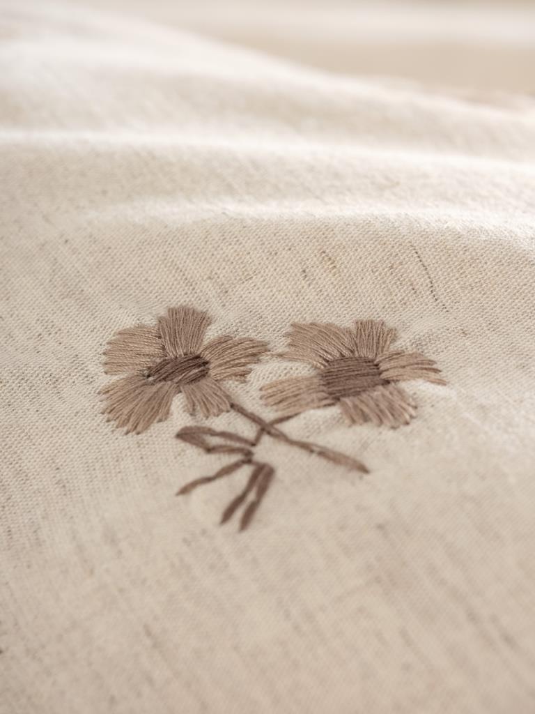 Cotton Keten Çift Kişilik Nevresim Takımı Arie