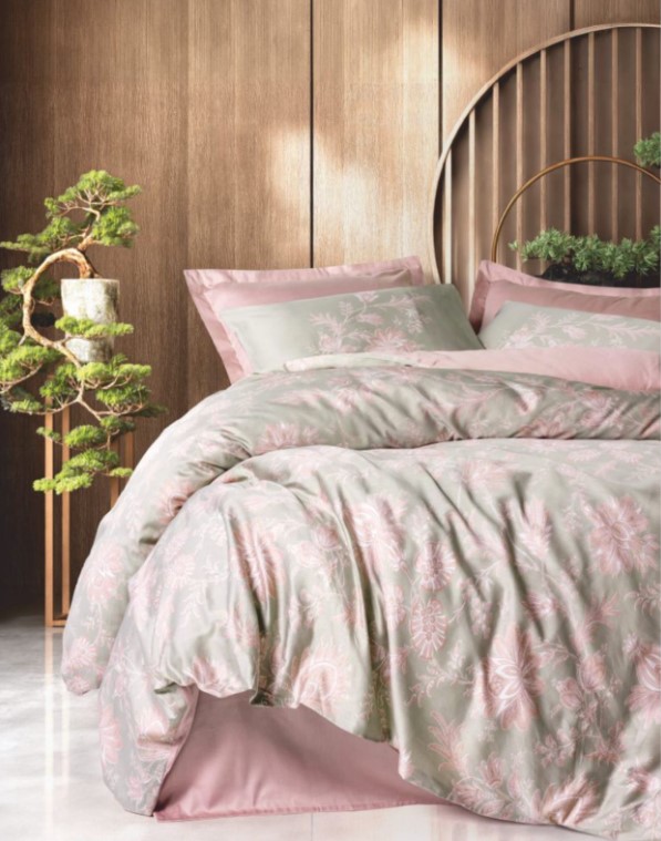 Betula Pudra Saten Nevresim Takımı Çift Kişilik Betula Pudra Saten Nevresim Takımı Çift Kişilik