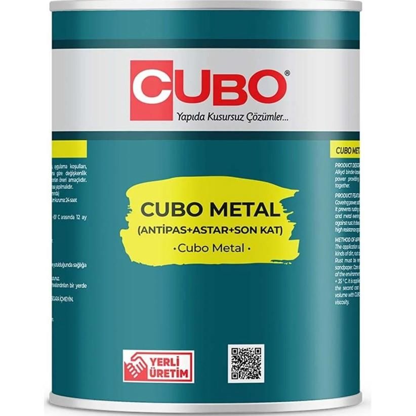 Cubo Metal Pas Boyası Ral 7016 Antrasit Grİ 2,5 Litre - Lisinya