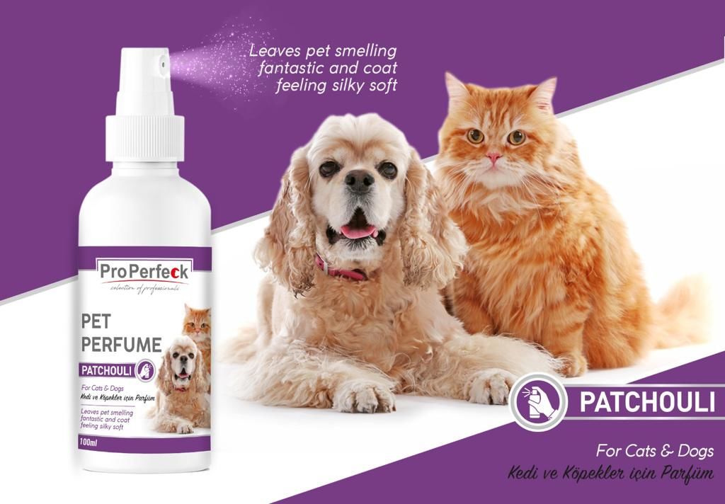 Pro Perfeck Kedi Ve Köpek Paçuli Parfüm 100 ml Lisinya205 Pro Perfeck Kedi Ve Köpek Paçuli Parfüm 100 ml