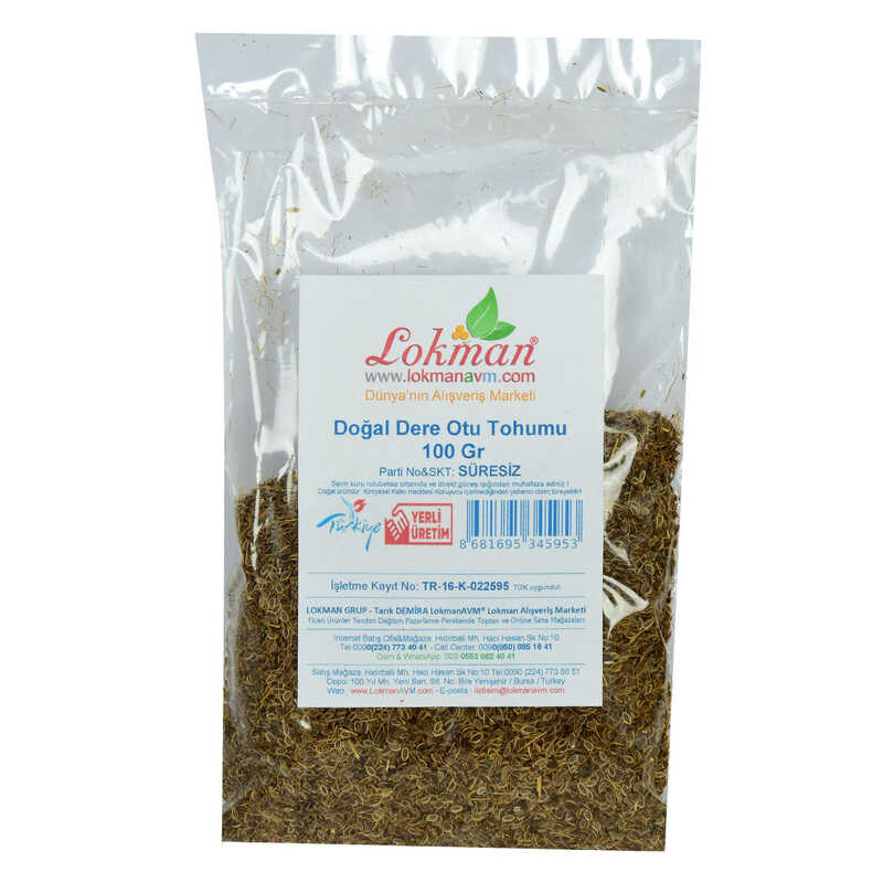 Lisinya214 Dere Otu Tohumu Doğal 100 Gr Paket