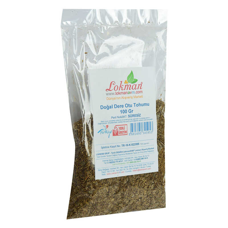 Lisinya214 Dere Otu Tohumu Doğal 100 Gr Paket