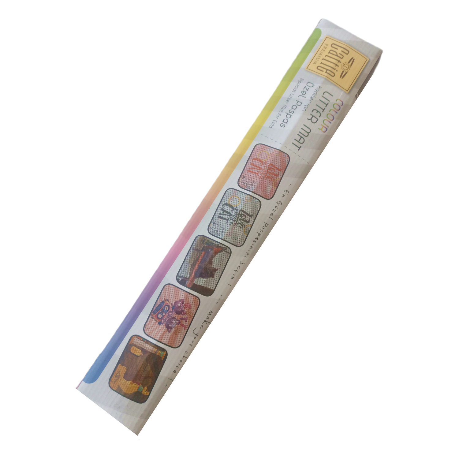Kum Toplayıcı Fonksiyonel Renkli Kedi Paspası 45 x 60 cm Kum Toplayıcı Fonksiyonel Renkli Kedi Paspası 45 x 60 cm