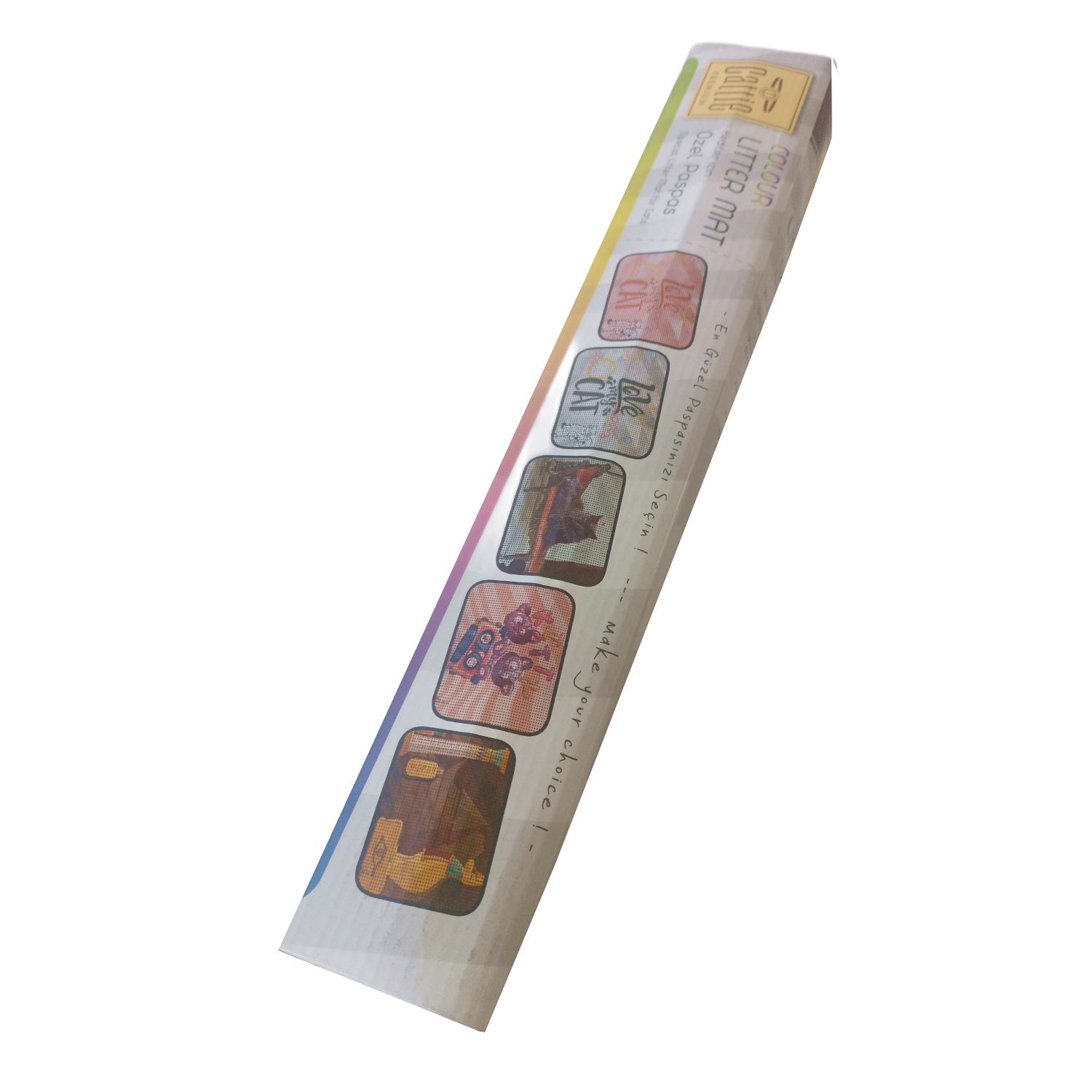Kum Toplayıcı Fonksiyonel Renkli Kedi Paspası 45 x 60 cm Kum Toplayıcı Fonksiyonel Renkli Kedi Paspası 45 x 60 cm