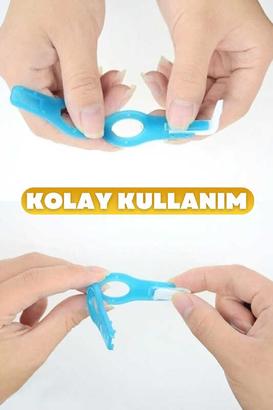 Diş  Silgisi 1 Aparatlı + 5 Yedek Süngerli Set 1 Paket - Lisinya