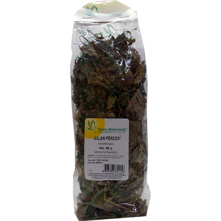 Doğal Aslanpençesi Otu 50 Gr Paket - Lisinya