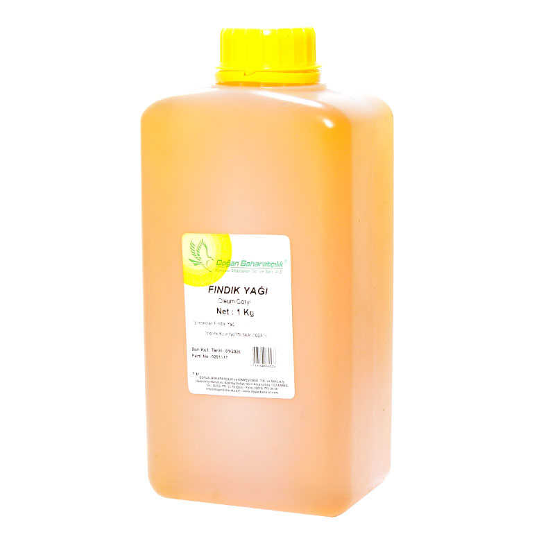 Doğal Fındık Yağı Pet Bidon 1000 Gr - Lisinya