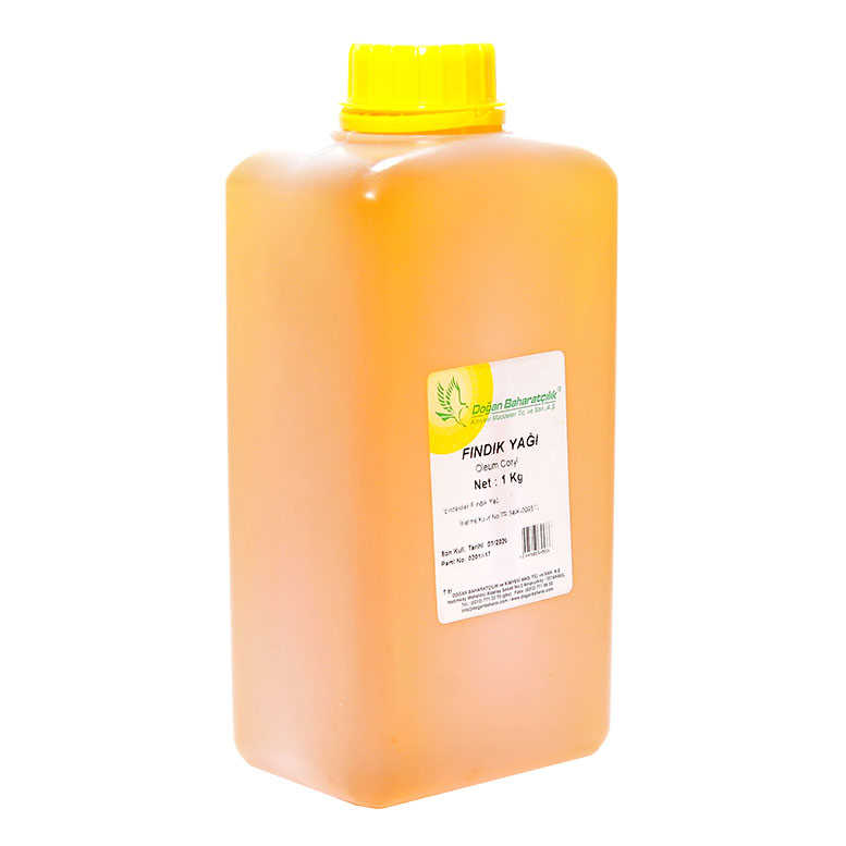 Doğal Fındık Yağı Pet Bidon 1000 Gr - Lisinya