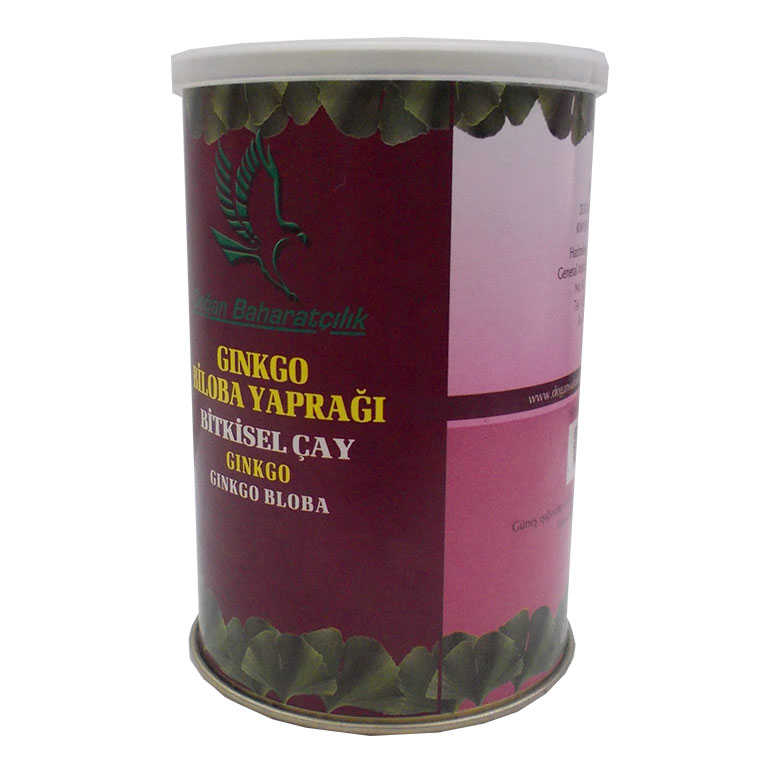 Doğal Ginkgo Biloba Yaprağı 100 Gr Teneke Kutu - Lisinya