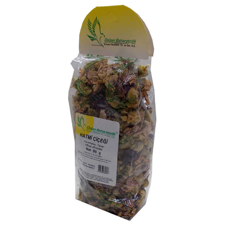 Doğal Hatmi Çiceği, Gül Hatmi 50 Gr Paket - Lisinya