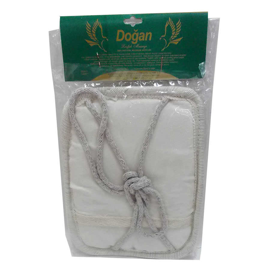 Lisinya214 Doğal Kabak Lifi El Geçmeli Sırt ve Vücut Kesesi 15 X 22