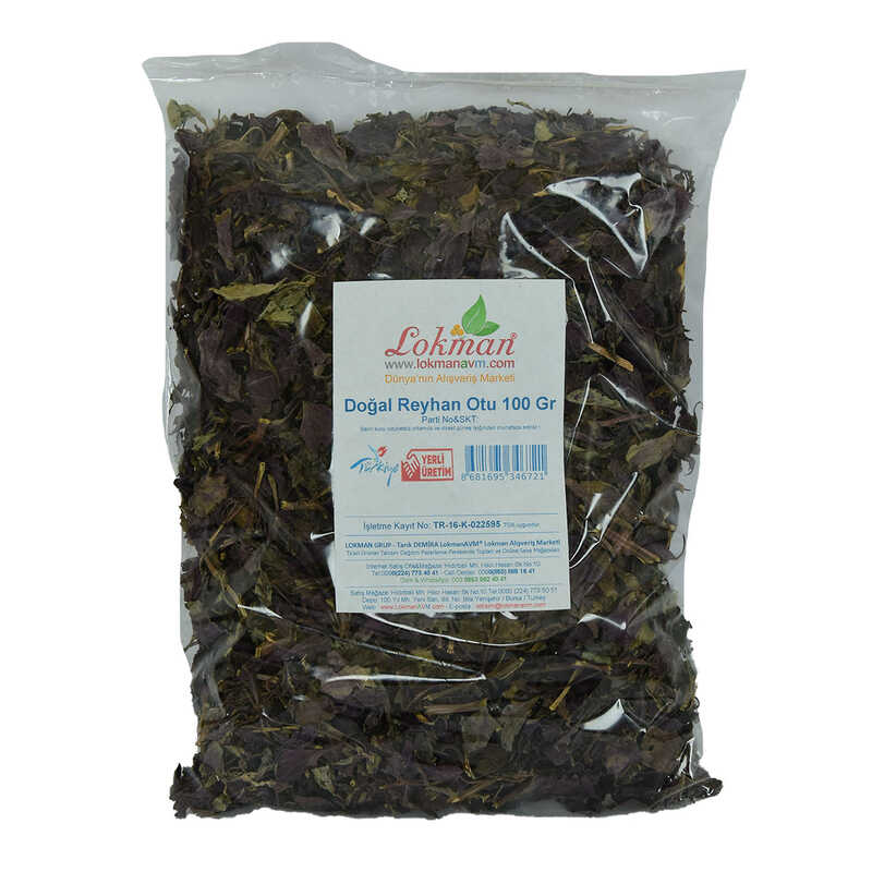 Lisinya214 Doğal Reyhan Otu Mor 100 Gr Paket