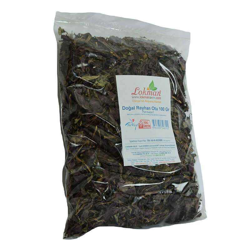 Lisinya214 Doğal Reyhan Otu Mor 100 Gr Paket