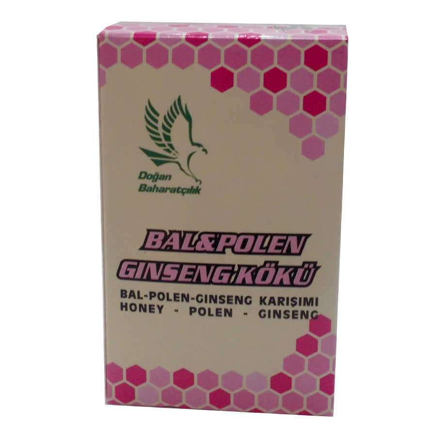Lisinya214 Bal Polen Ginsengli Karışım Cam Kavanoz 230 Gr