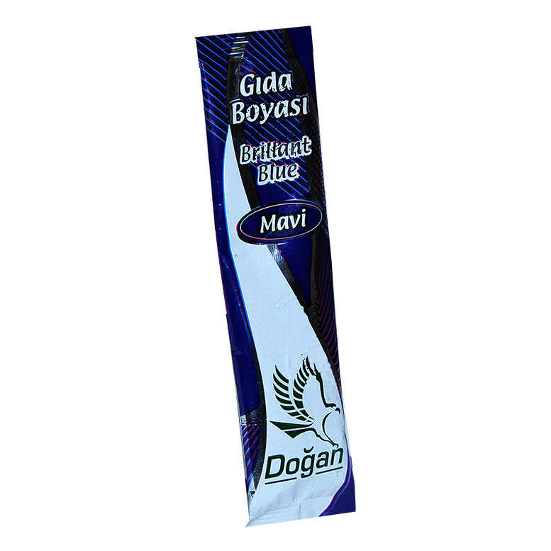 Lisinya214 Pasta Şerbet Slime Gıda Boyası Mavi Toz 9 Gr Paket