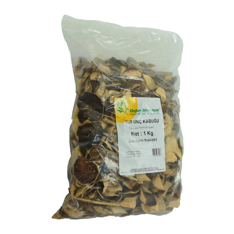 Lisinya214 Turunç Kabuğu Doğal 1000 Gr Paket