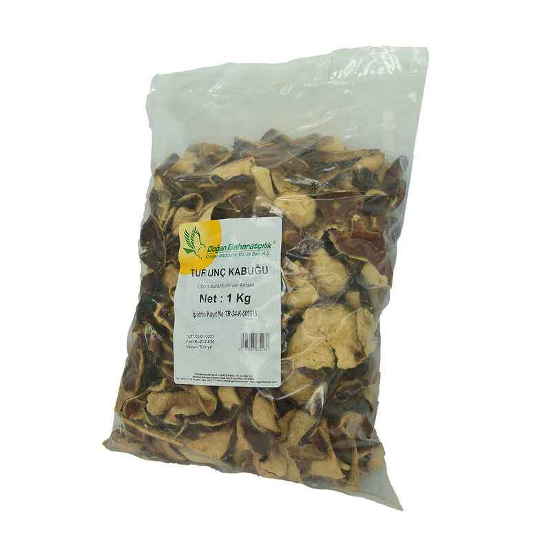 Lisinya214 Turunç Kabuğu Doğal 1000 Gr Paket
