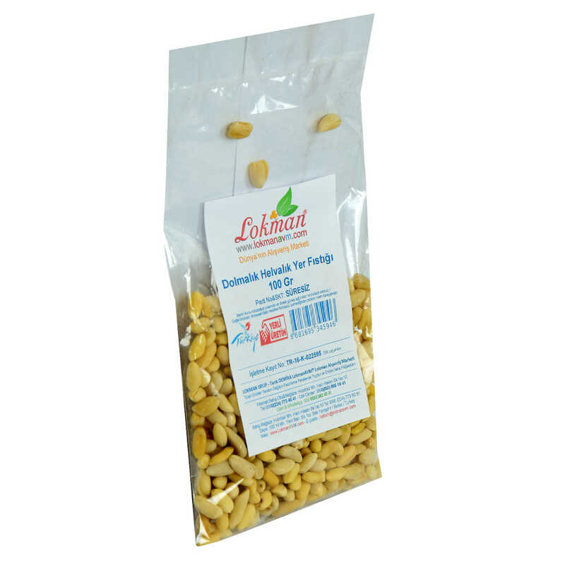 Dolmalık Helvalık Yer Fıstığı 100 Gr Paket - Lisinya